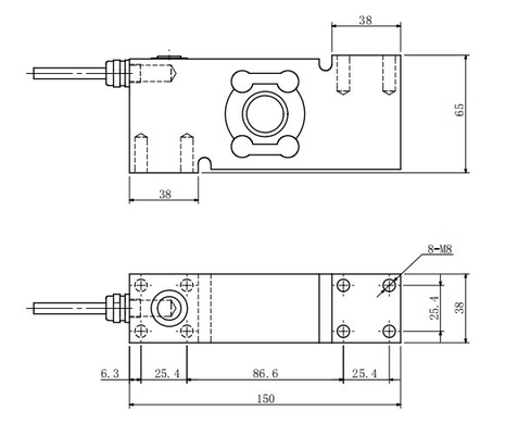 工場在庫 FA568 50kg 500kg 1000kg ステンレス鋼 Signle ポイントロードセルプラットフォームスケール用計量センサー